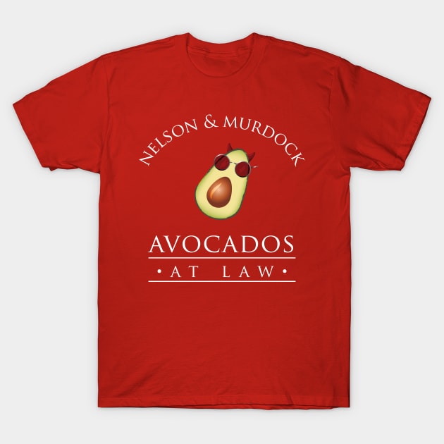 Avocados at Law T-Shirt by RisaRocksIt